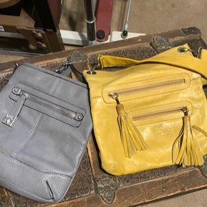 Two crossbody purses